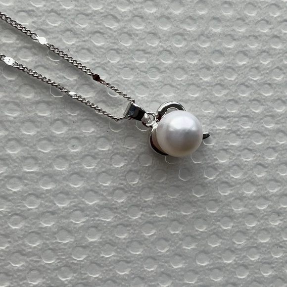 NWOT Freshwater Cultured Pearl "Leeza" Pendant / White - Picture 6 of 11